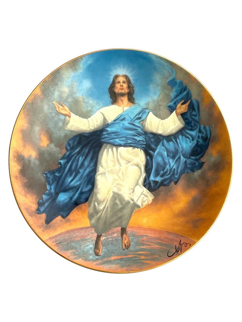Franklin‎ Mint Transfiguration Plate 1990 A17575 Porcelain